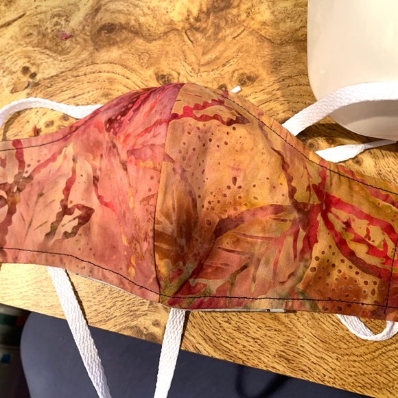 Fitted Olson Style Face Mask w/Filter Pocket - Picture 3 of 8